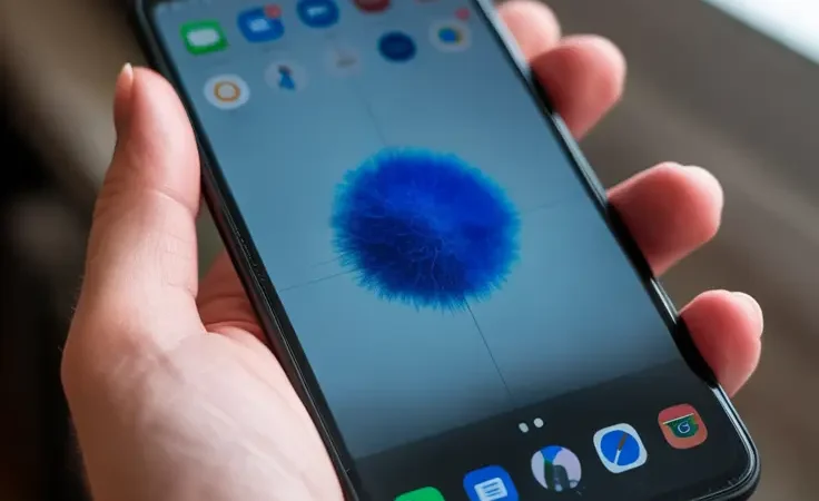 Why Blue Dots Appear on Your Phone Screen and How to Get Rid of Them