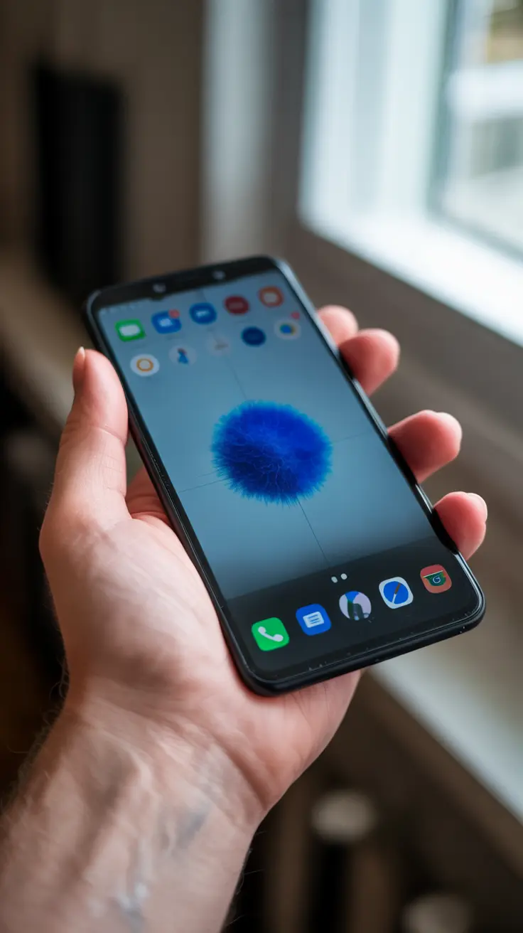 Why Blue Dots Appear on Your Phone Screen and How to Get Rid of Them